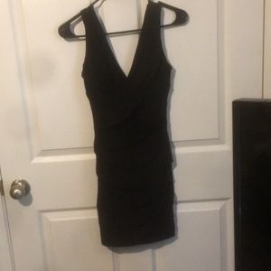 Tight little black dress